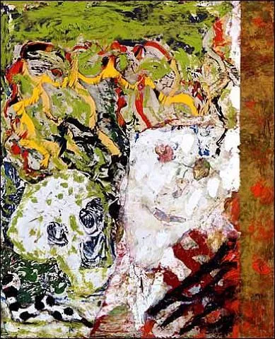 Green visit (la visite verte) a t peint par ?