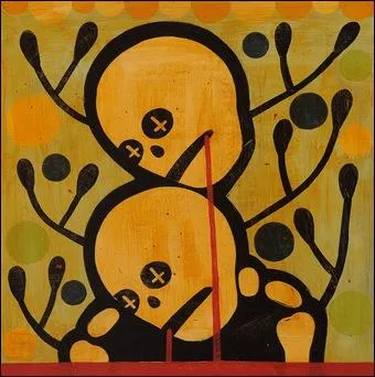 Blood is dirty (le sang est sale) est un tableau du peintre ?