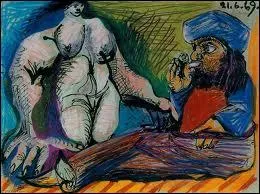 Qui a peint femme nue et fumeur ?