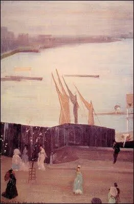 Qui a peint 'Variations en rose et gris Chelsea 1871' ?