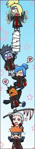 Qui est en haut de la tour humaine ?