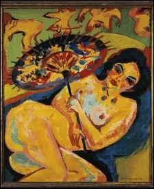 Qui a peint 'Femme sous une ombrelle japonaise' ?