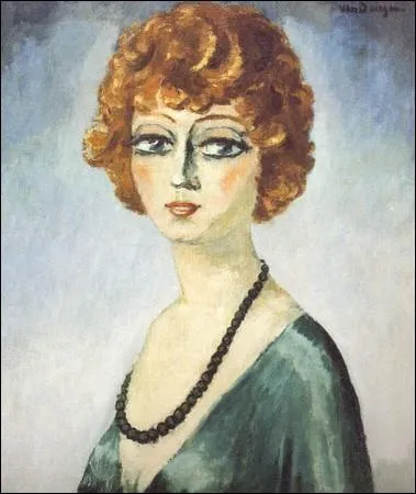 Qui a peint Portrait de femme au collier ?