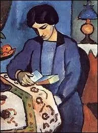 De qui est cette 'Jeune fille en bleu lisant' ?