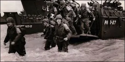 Dans quelle région de France, les Américains ont-ils débarqué en 1944 ?