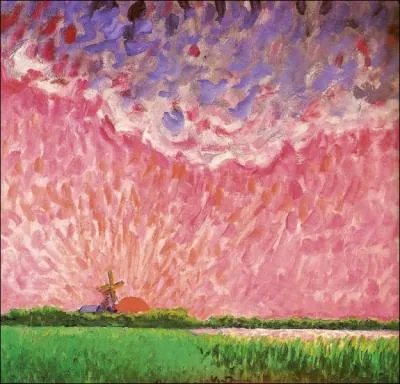 Qui est l'auteur de ce ' Paysage de Hollande '