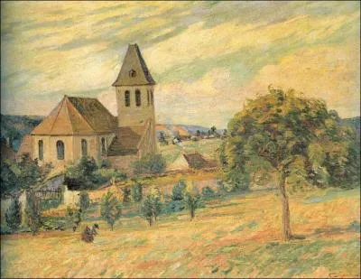 Quel peintre impressionniste a ralis ' Paysage de l'Ile de france ' ?