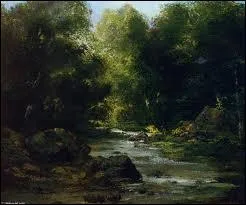 Qui est l'auteur de ce ' Fleuve, paysage ' ?