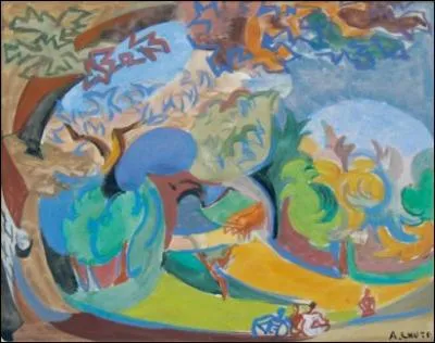 Quel peintre cubiste a ralis ce ' Paysage de la Drme ' ?