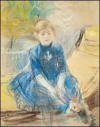 De qui est cette 'Fillette au jersey bleu' ?