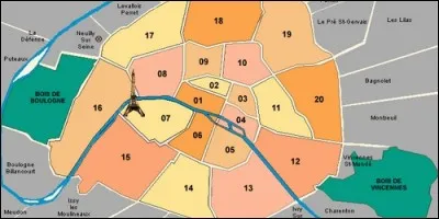 Depuis quand Paris compte-t-elle 20 arrondissements ?