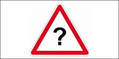 Dans le code de la route, un passage d'animaux sauvages est signalé par :