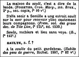 Au moyen ge que voulait dire 'donoyer', mot tomb dans l'oubli ?