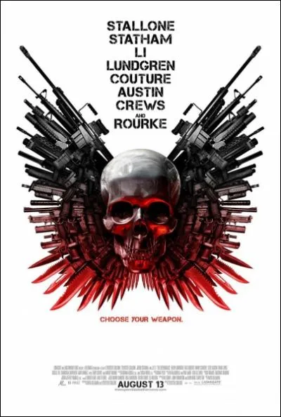 Dans quel film joue-t-il avec Bruce Willis et Arnold Schwarzenegger ?