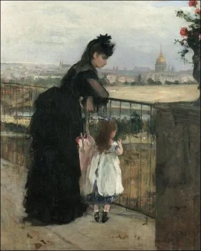 Qui a peint 'Femme et Enfant au Balcon' ?