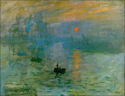 Le terme impressionnisme vient du tableau intitulé "Impression, soleil levant". Qui en est l'auteur ?