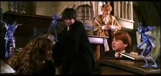 Quel sortilge qui ne fonctionne pas, Gilderoy Lockhart lance-t-il sur les lutins ?
