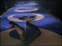 Avec quel sortilge Drago Malefoy fait-il apparatre ce serpent ?