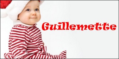 Quel prénom est le diminutif de Guillemette ?