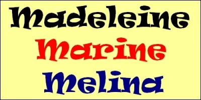 Quel prénom, d'origine grecque, signifie "le miel" et se fête le 10 novembre ?
