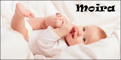D'où provient le prénom Moïra ?