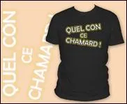 Quel garon a un collgue de bureau qui s'appelle Chamard et avec qui il se ' fritte ' souvent ?