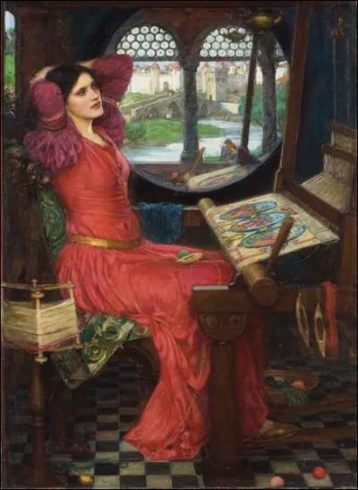 Quel est l'auteur de cette 'Lady of Shalott '