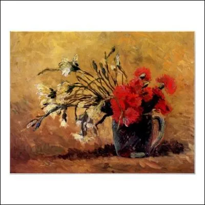 De qui sont ces 'Oeillets rouge et blanc' ?