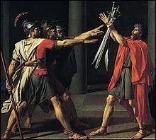 Qui a reprsent 'Le Serment des Horaces' ?