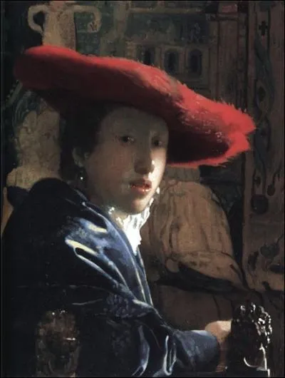 Qui a peint 'La Fille au chapeau rouge' ?