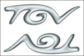 Le logo TGV qui signifie Train  Grande Vitesse est un logo  double sens comme celui de M6. Que voit-on lorsqu'on l'inverse ?