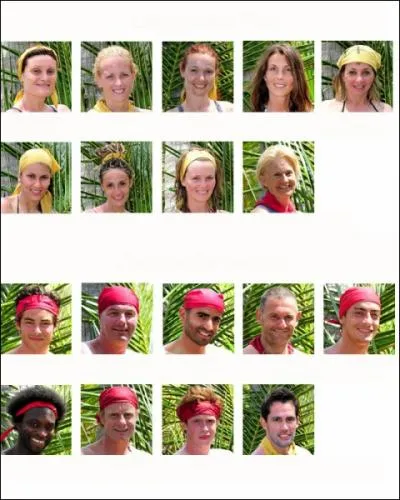 Lequel de ces personnages n'est pas sur la photo ?