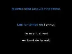 Qui chantait Les dmons de minuit en 1986 ?