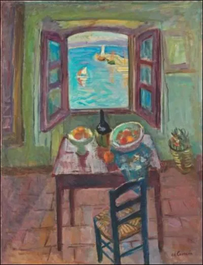 Qui a peint cette table et cette chaise ?