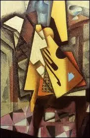 Qui a peint Guitare sur une chaise ?