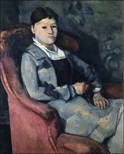 Qui a peint son pouse dans un fauteuil ?