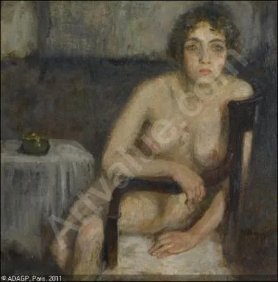 Qui a peint Nu au fauteuil ?