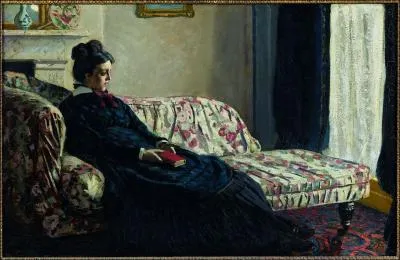 Qui a peint sa femme sur un canap ?