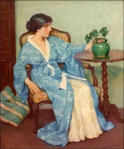 Femme en Kimono