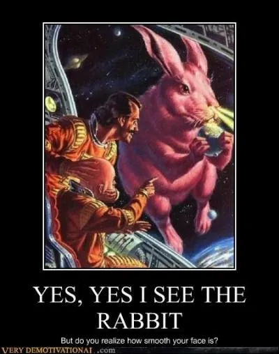 Le lapin a l'obligation d'aiguiser ses incisives continuellement en consommant du foin et de la verdure !