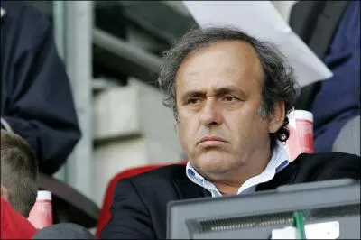 Platini a jou ...