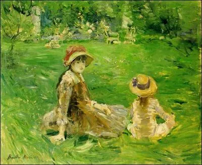 Qui a peint 'Dans le jardin  Maurecourt' ?