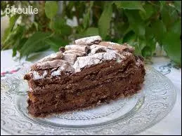 Constitu de meringue et mousse de chocolat, quel est ce gteau ?