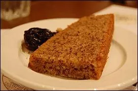 Gteau lger  la crme de marron et parfum au rhum c'est :