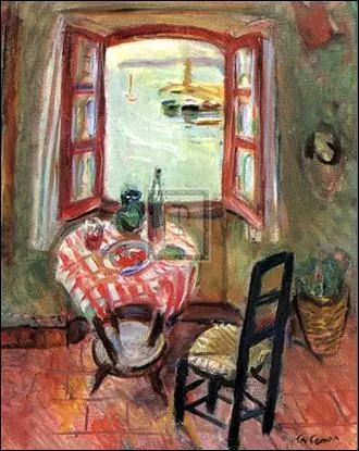 Qui a peint La fenetre ouverte sur le port de Saint Tropez ?