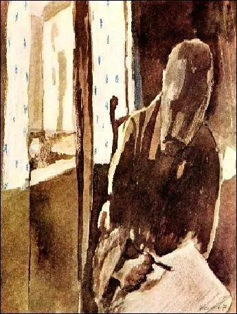 Qui a peint Autoportrait  la fentre ?