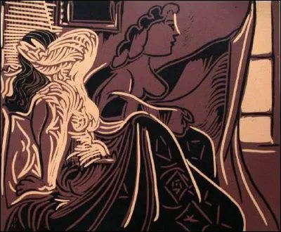 Qui a peint Deux femmes  la fentre ?
