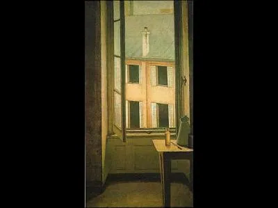 Qui a peint La fentre cour de Roha-Troyes ?
