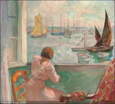 Qui a peint devant la fentre ?