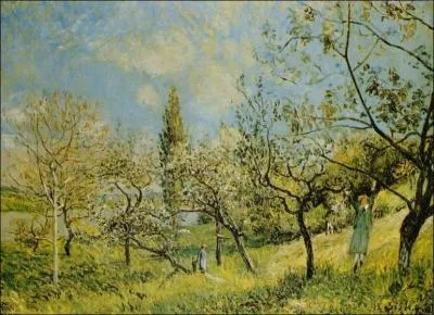 Qui a peint ' Jardin en fleurs' ?